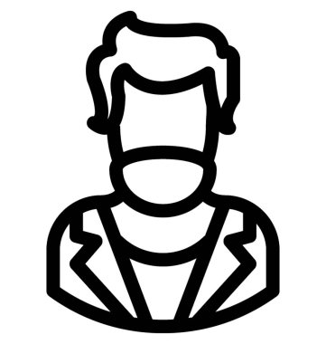 Cerrah satırı vektör simgesi