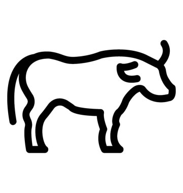Öküz vektör simgesi