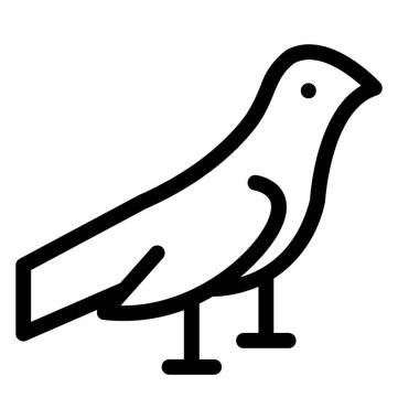 Güvercin vektör simgesi