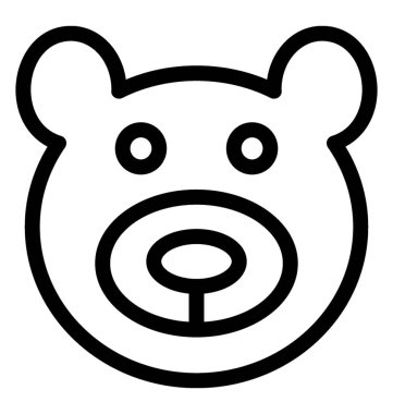 Domuz vektör simgesi