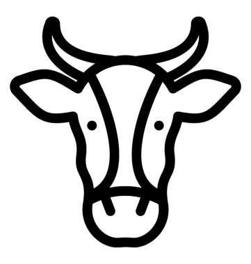 Buffalo vektör simgesi