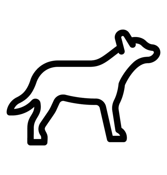 Fox vector pictogram — Stockvector