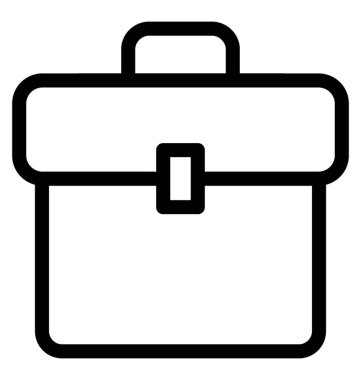 Portföy vektör simgesi