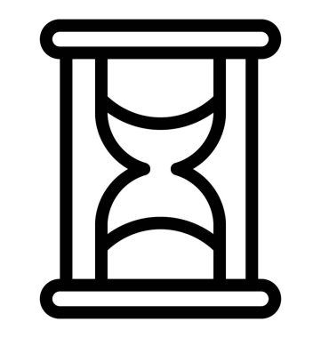 Kum Saati vektör simgesi