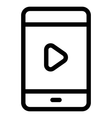 Multimedya vektör simgesi