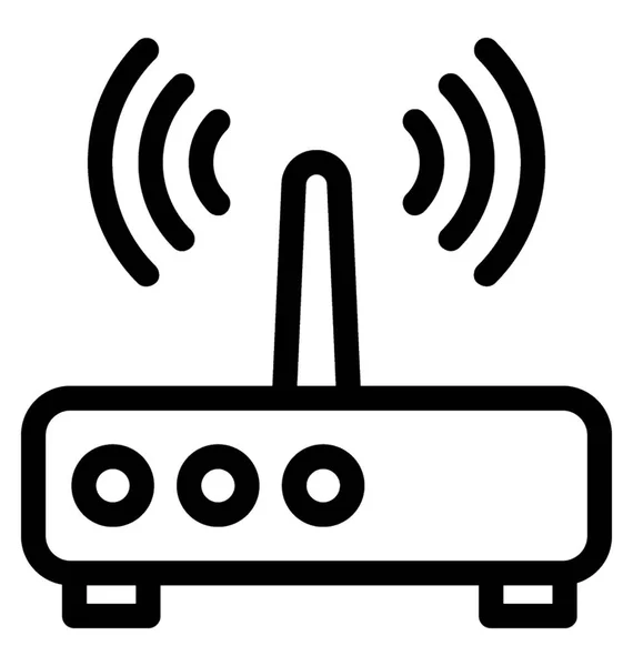 Router Vector Icon — Stock Vector