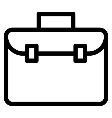 Portföy vektör simgesi