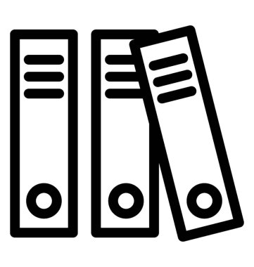 dosya dizinleri vektör simgesi