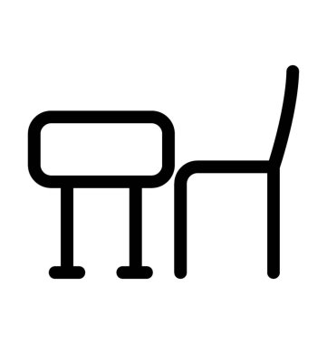 Yemek Masası vektör simgesi