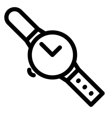 Watch vektör simgesi