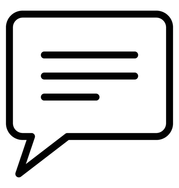 Icono vector de chat — Archivo Imágenes Vectoriales