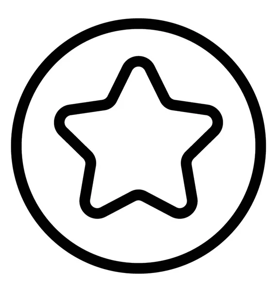 Icône vectorielle étoile — Image vectorielle
