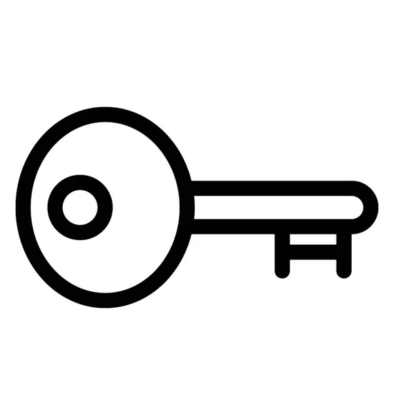 Ikona klucz wektor — Wektor stockowy