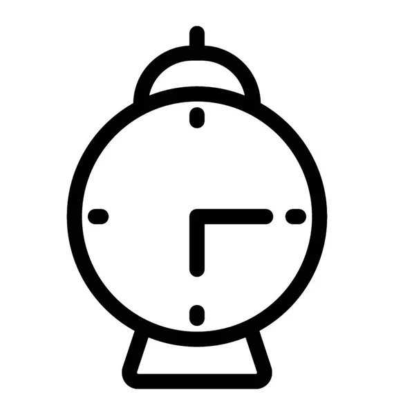 Icono del vector reloj — Vector de stock