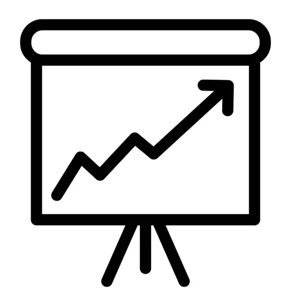 Presentatie Vector Icon — Stockvector