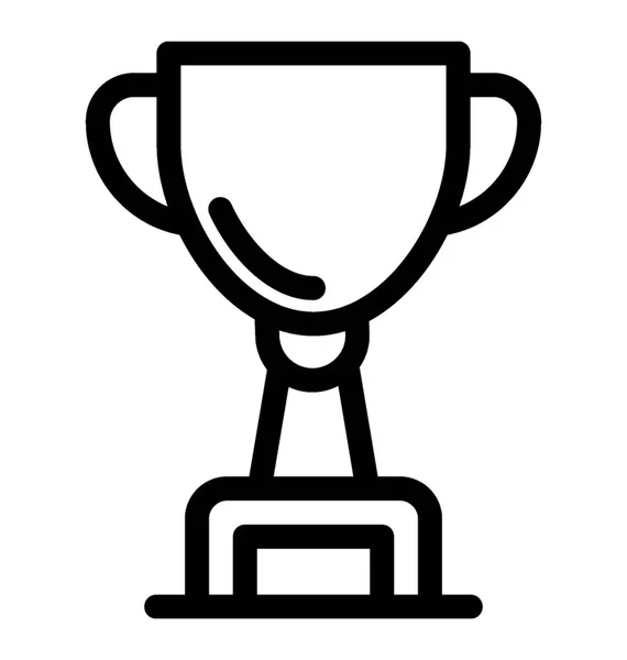 Trophy Vector Icon — Stock Vector