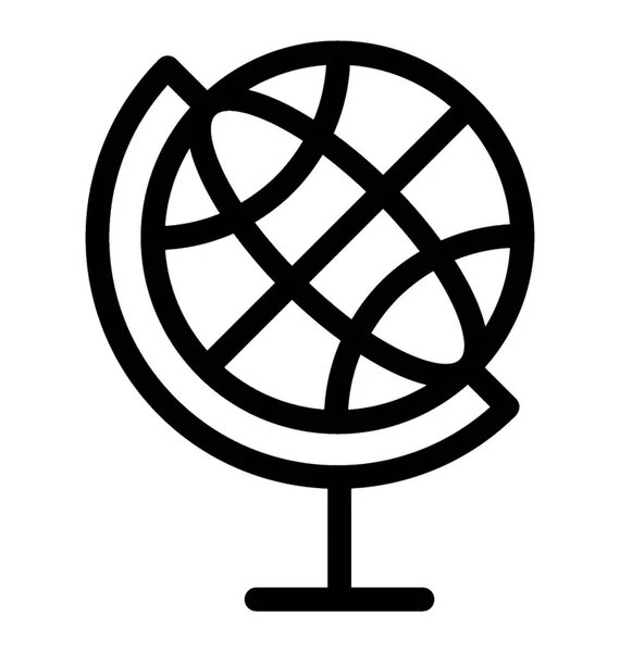 Icône vectorielle Globe — Image vectorielle