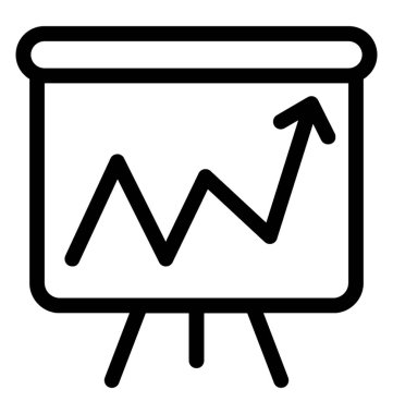 şövale vektör simgesi