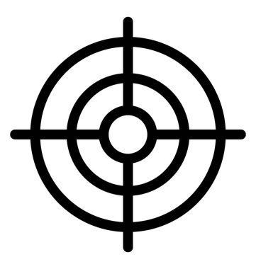 Hedef vektör simgesi