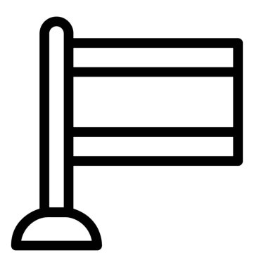 Bayrak Vektörü Simgesi