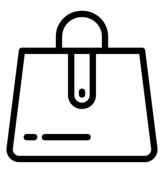 Handtaschen-Ikone — Stockvektor