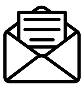 e-posta vektör simgesi