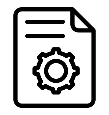 Kur dosya vektör simgesi