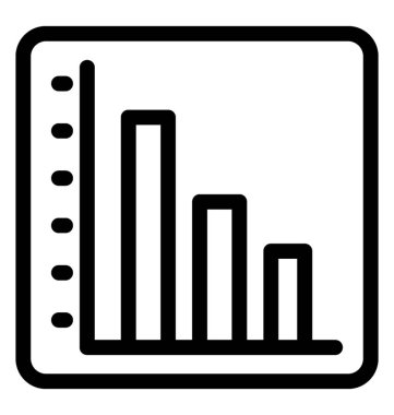 çubuk grafik vektör