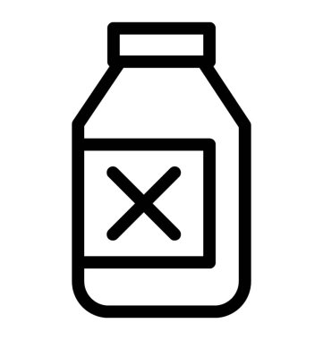 Zehirli Vektör Simgesi