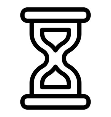 Kum Saati vektör simgesi