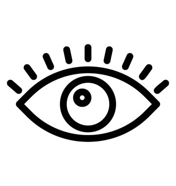 Göz Vektörü Simgesi