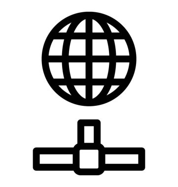 internet vektör simgesi
