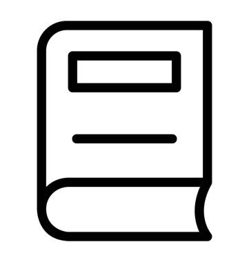 Kitap vektörü simgesi