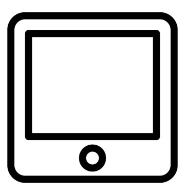 IPAD vektör simgesi