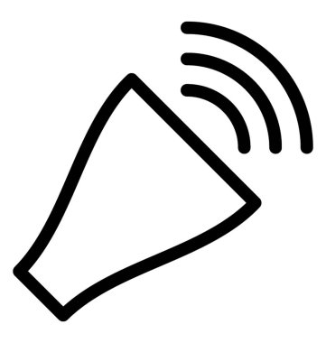 Meşale vektör simgesi