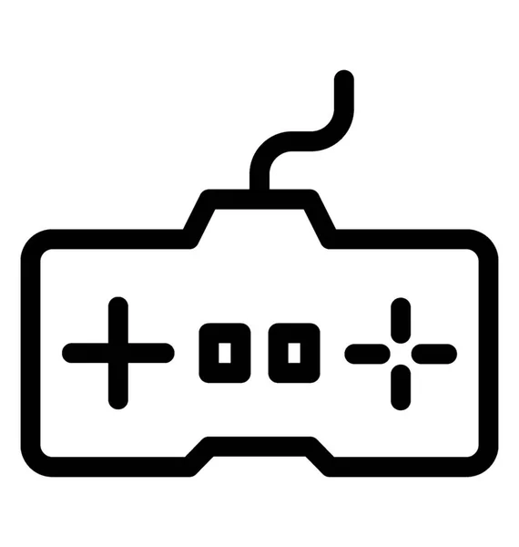 Ícone do vetor Gamepad — Vetor de Stock