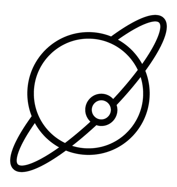 Planet Vector Icon — Stock Vector