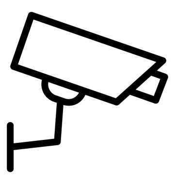 CCTV vektör simgesi
