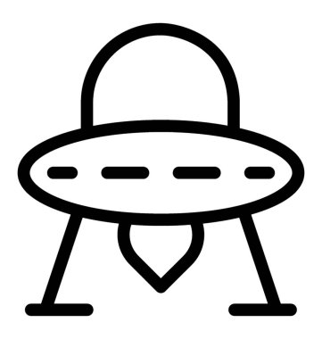 Yabancı gemi vektör simgesi