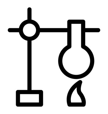 Deney vektör simgesi