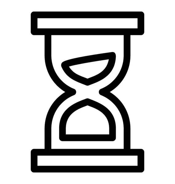Пісочний годинник векторної icon — стоковий вектор