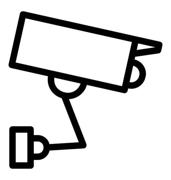 Cctv Vector Icono — Archivo Imágenes Vectoriales