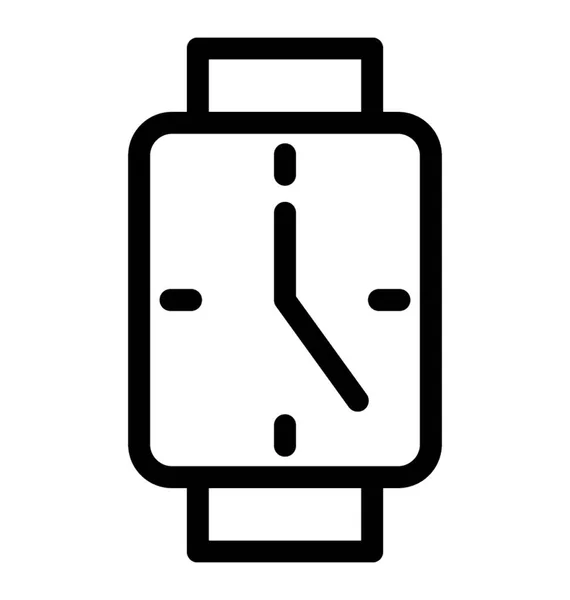 Icono del vector reloj de pulsera — Archivo Imágenes Vectoriales