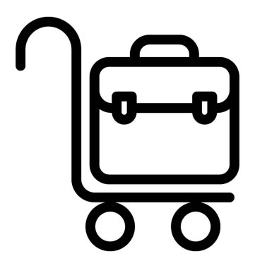 Arabası vektör simgesi