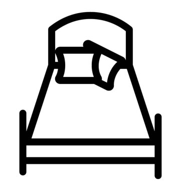 Yatak vektör simgesi
