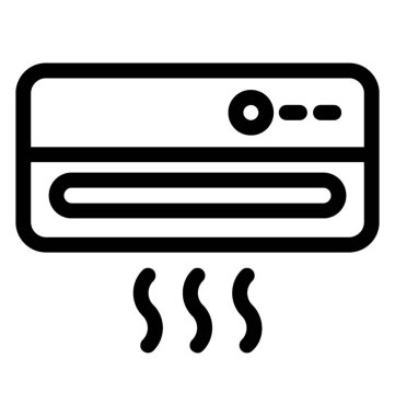 Klima vektör simgesi