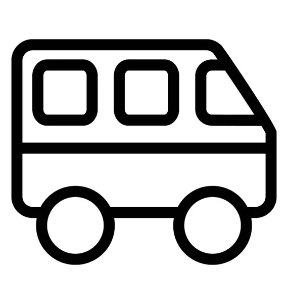 Bus vector pictogram — Stockvector