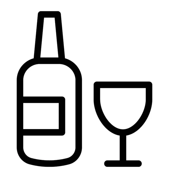 Beber Vector Icono — Archivo Imágenes Vectoriales