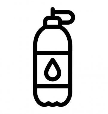 Şişe vektör simgesi