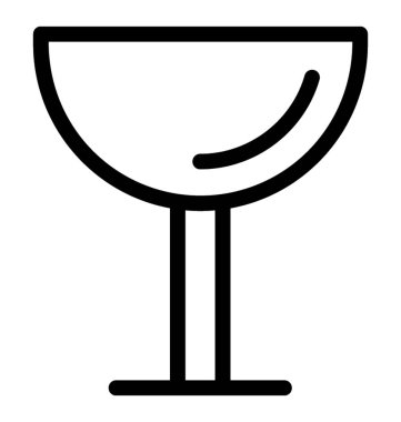 şarap cam vektör simgesi